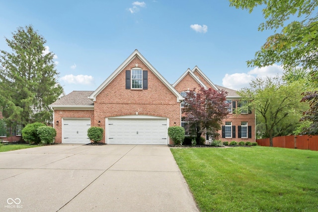 427 Quincy Pl, Westfield, IN 46074 - view of front of home with brick siding, driveway, and a garage