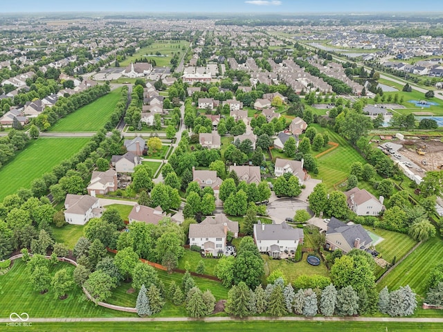 427 Quincy Pl, Westfield, IN 46074 - aerial perspective of suburban area