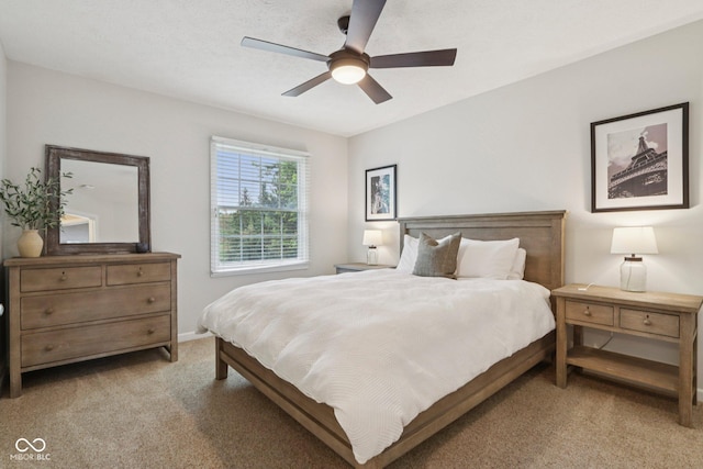 427 Quincy Pl, Westfield, IN 46074 - carpeted bedroom featuring baseboards and ceiling fan