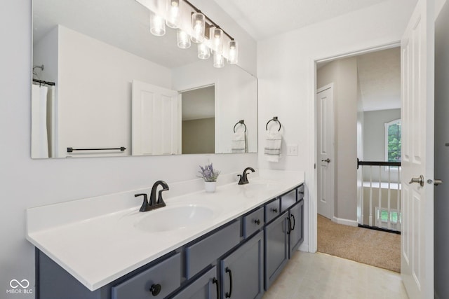 427 Quincy Pl, Westfield, IN 46074 - bathroom with double vanity