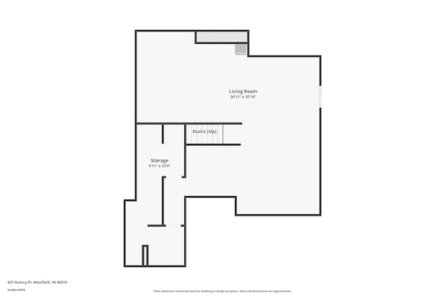 427 Quincy Pl, Westfield, IN 46074 - view of room layout