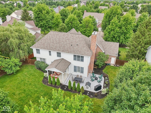 427 Quincy Pl, Westfield, IN 46074 - view from above of property