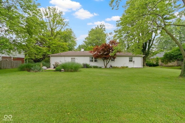 3841 Meridee Dr, Indianapolis, IN 46237 - view of yard