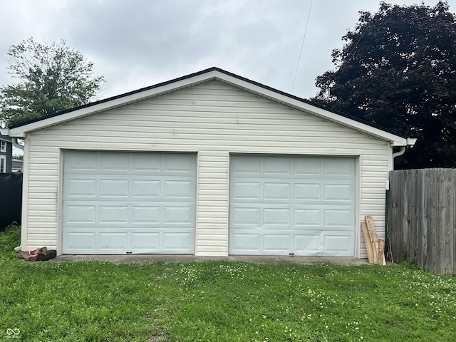 2244 Lafayette St, Anderson, IN 46012 - view of detached garage