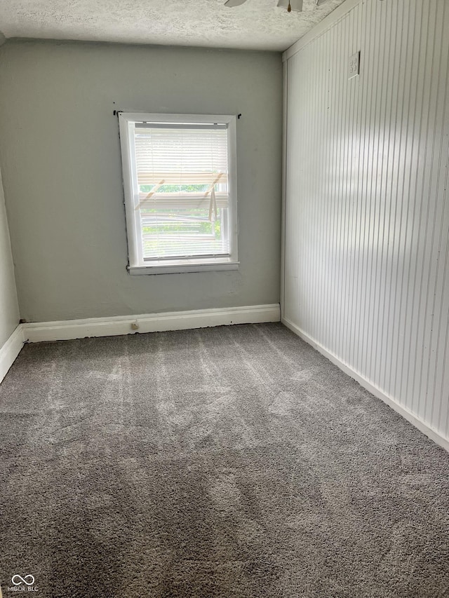 2244 Lafayette St, Anderson, IN 46012 - carpeted spare room featuring a textured ceiling