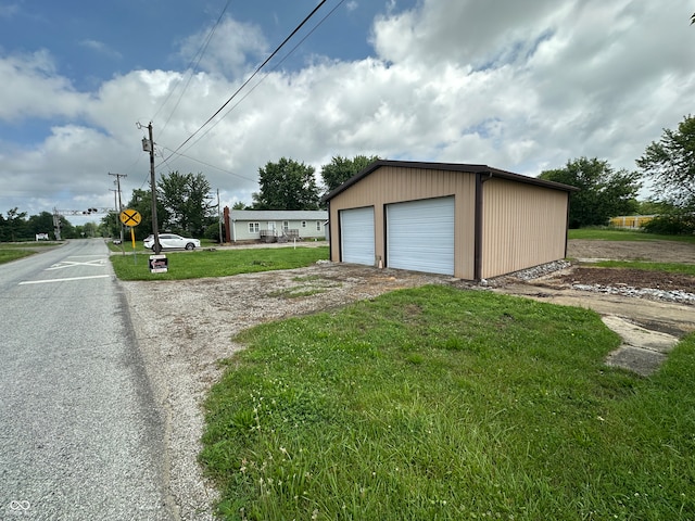 4673 S 400 W, New Palestine, IN 46163 - view of detached garage