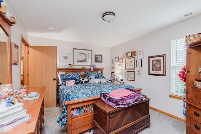 5515 Gateridge Ln, Indianapolis, IN 46237 - bedroom with carpet flooring and baseboards