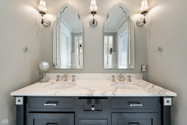 4443 Mallard Pt, Columbus, IN 47201 - bathroom with double vanity