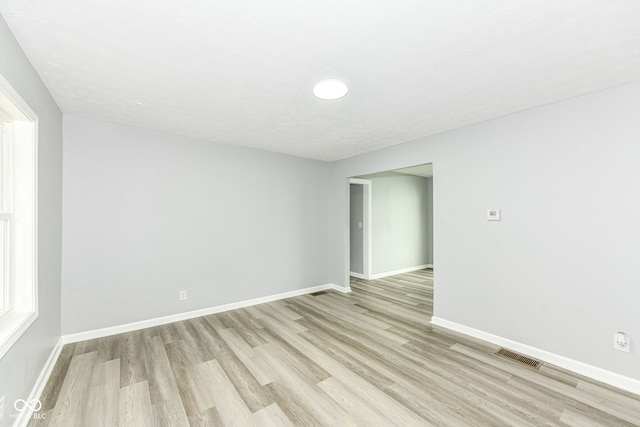 2413 Fowler St, Anderson, IN 46012 - unfurnished room with light wood-style floors and baseboards