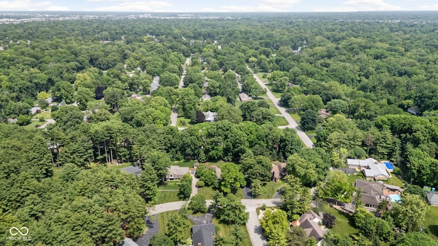 7629 Candlewood Ln, Indianapolis, IN 46250 - bird's eye view of a forest
