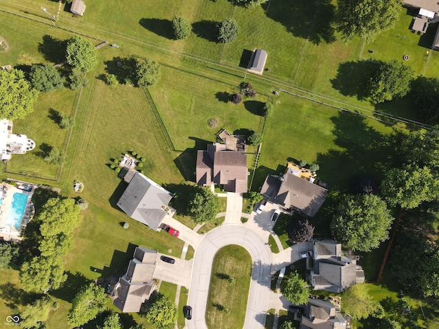 3610 Homestead Pl, Plainfield, IN 46168 - bird's eye view