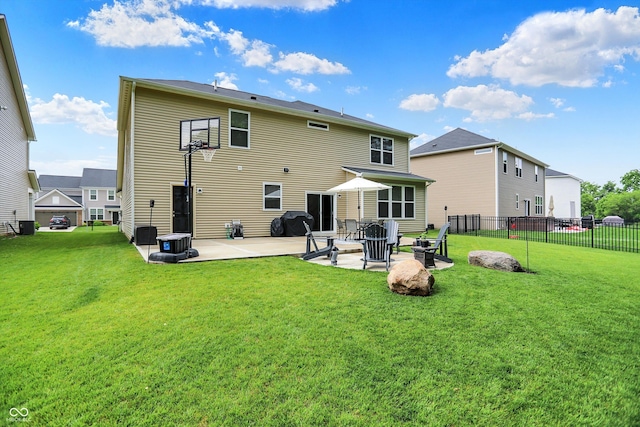 5306 Lavender Dr, Plainfield, IN 46168 - back of house featuring a patio area