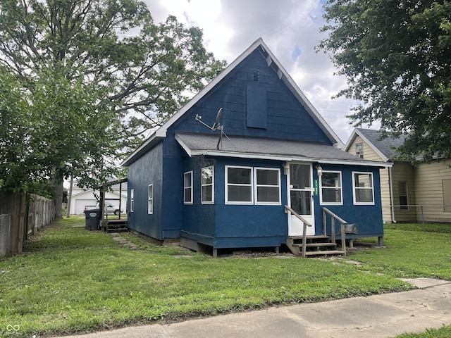 3127 E Lynn St, Anderson, IN 46016 - view of front of property featuring entry steps and roof with shingles