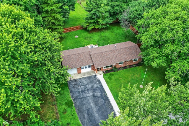 4132 Tincher Rd, Indianapolis, IN 46221 - aerial view of property and surrounding area