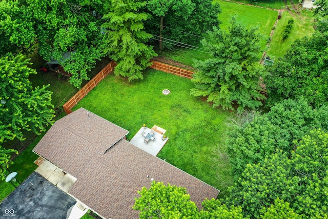 4132 Tincher Rd, Indianapolis, IN 46221 - view from above of property