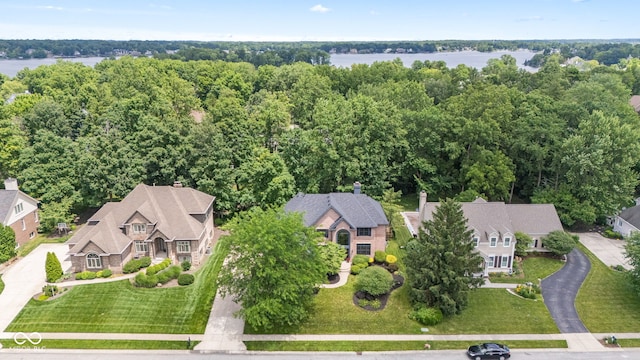 11266 Old Stone Dr, Indianapolis, IN 46236 - aerial view of a nearby body of water