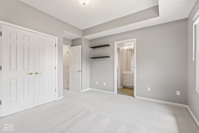 11266 Old Stone Dr, Indianapolis, IN 46236 - unfurnished bedroom with light colored carpet and ensuite bath