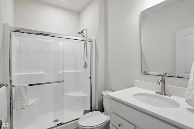 633 Cowley Dr, Westfield, IN 46074 - bathroom with a shower stall and vanity