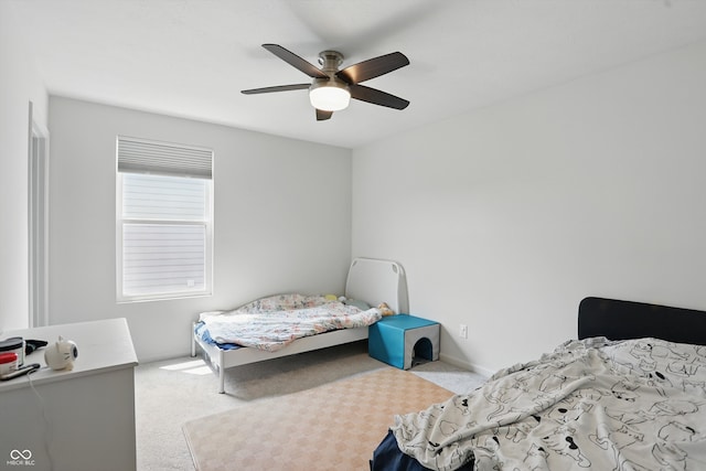 633 Cowley Dr, Westfield, IN 46074 - bedroom featuring carpet flooring and ceiling fan