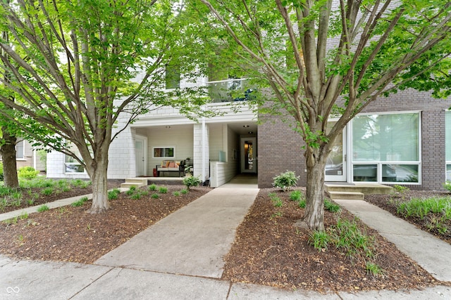932 N Broadway St Unit 4, Indianapolis, IN 46202 - view of front of house with brick siding