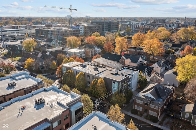 932 N Broadway St Unit 4, Indianapolis, IN 46202 - drone / aerial view