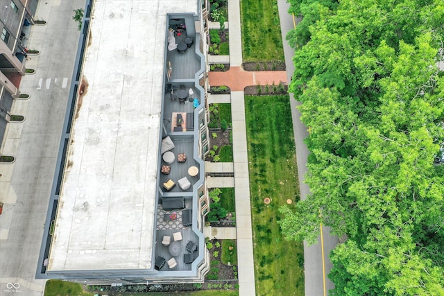 906 Berkhamsted Ln, Carmel, IN 46032 - aerial view of property's location featuring property parcel outlined
