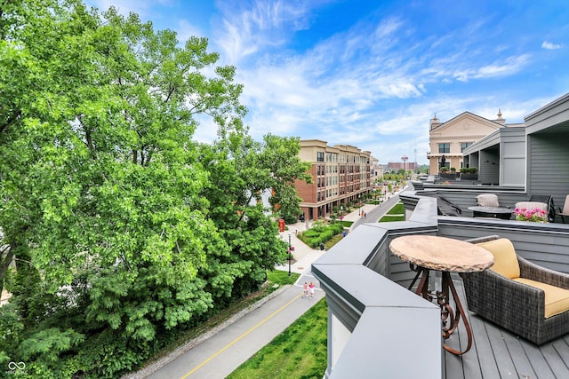 906 Berkhamsted Ln, Carmel, IN 46032 - view of wooden deck