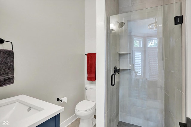 906 Berkhamsted Ln, Carmel, IN 46032 - full bathroom featuring a stall shower and vanity