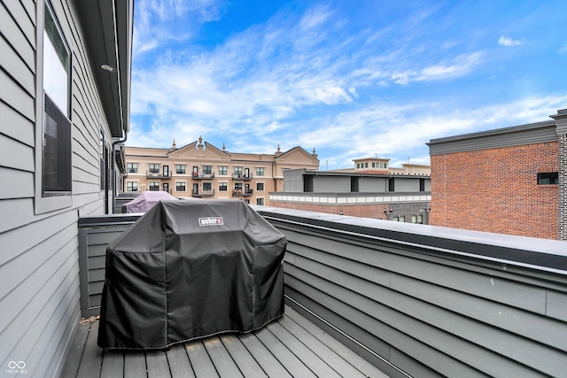 906 Berkhamsted Ln, Carmel, IN 46032 - deck featuring grilling area