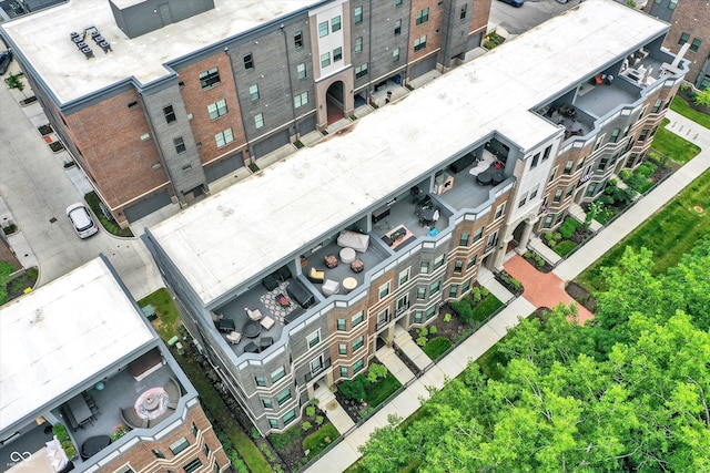 906 Berkhamsted Ln, Carmel, IN 46032 - bird's eye view of apartment complex