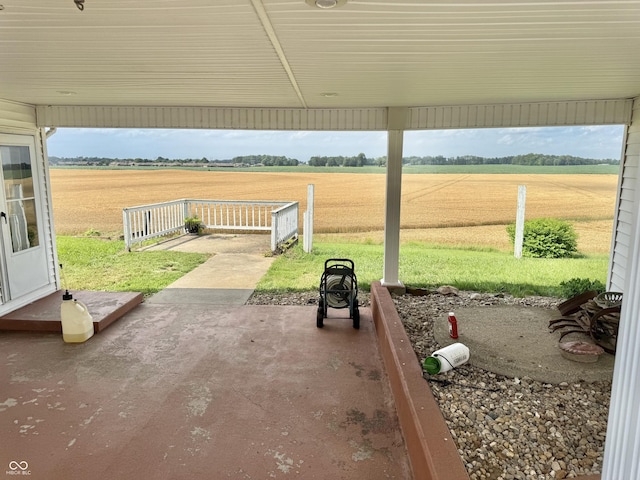 1687 Killion Ave, Seymour, IN 47274 - view of patio featuring a view of rural / pastoral area