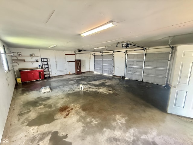 1687 Killion Ave, Seymour, IN 47274 - garage featuring a garage door opener
