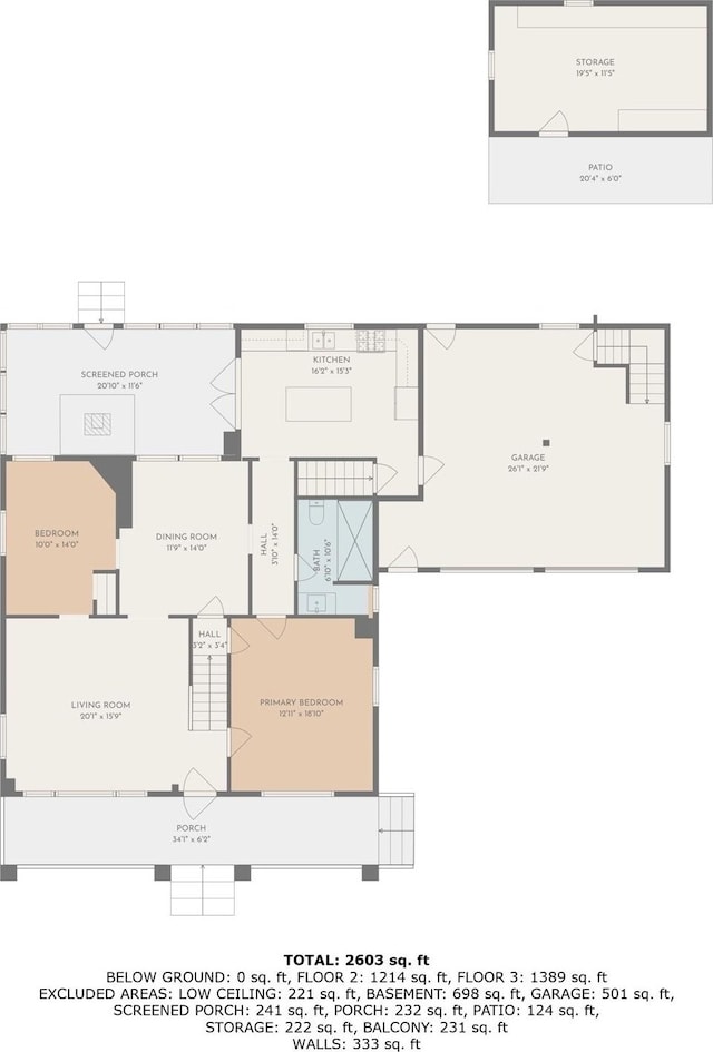 251 N St, Danville, IN 46122 - view of floor plan / room layout