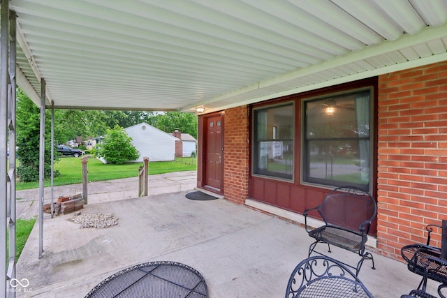 3921 S Lasalle St, Indianapolis, IN 46237 - view of patio