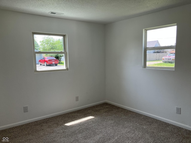 321 S 23rd St, Elwood, IN 46036 - carpeted empty room featuring plenty of natural light and a textured ceiling