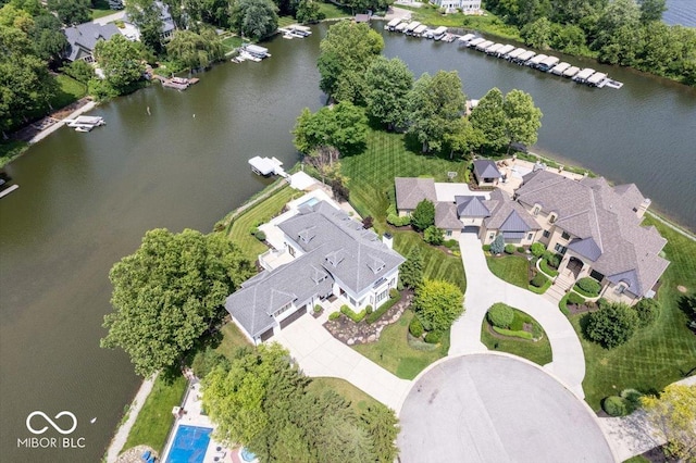 12208 Island Dr, Indianapolis, IN 46256 - view of property location with a large body of water