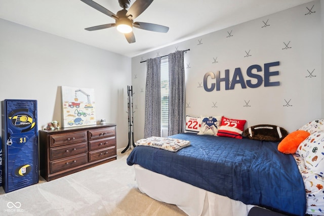 14453 Glapthorn Rd, Fishers, IN 46037 - bedroom featuring carpet and ceiling fan