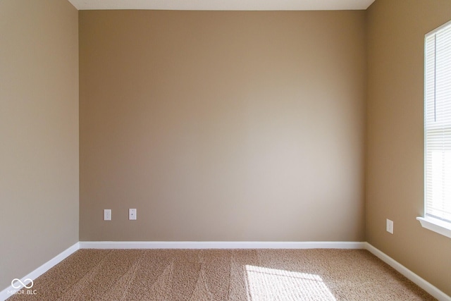 6610 Aberdeen Dr, Mccordsville, IN 46055 - carpeted spare room featuring baseboards