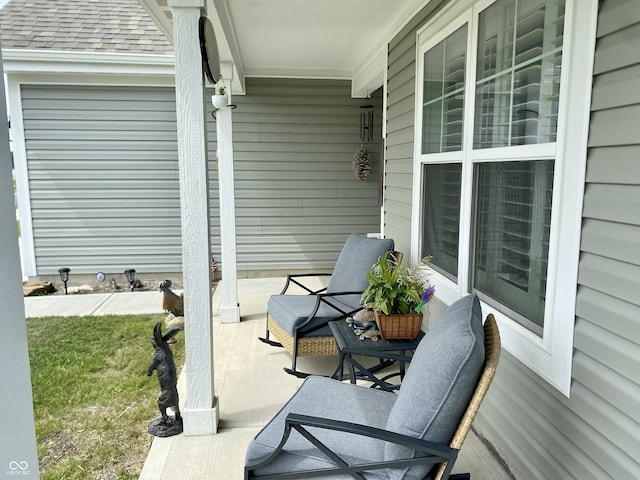 213 Drewood Dr, Trafalgar, IN 46181 - view of porch