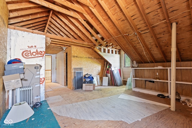 396 W 500 S, Anderson, IN 46013 - unfinished attic with radiator heating unit