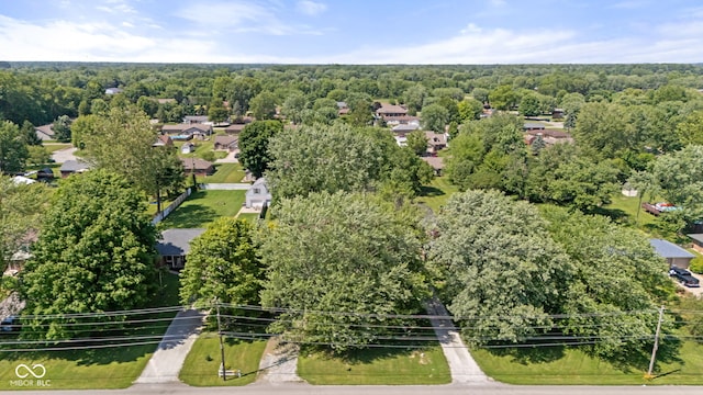 396 W 500 S, Anderson, IN 46013 - aerial view of residential area featuring a heavily wooded area