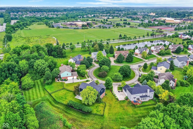 3345 Kilkenny Cir, Carmel, IN 46032 - aerial view of a large body of water