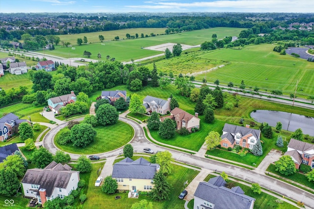 3345 Kilkenny Cir, Carmel, IN 46032 - aerial view of sparsely populated area featuring nearby suburban area