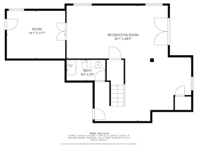 3345 Kilkenny Cir, Carmel, IN 46032 - view of room layout