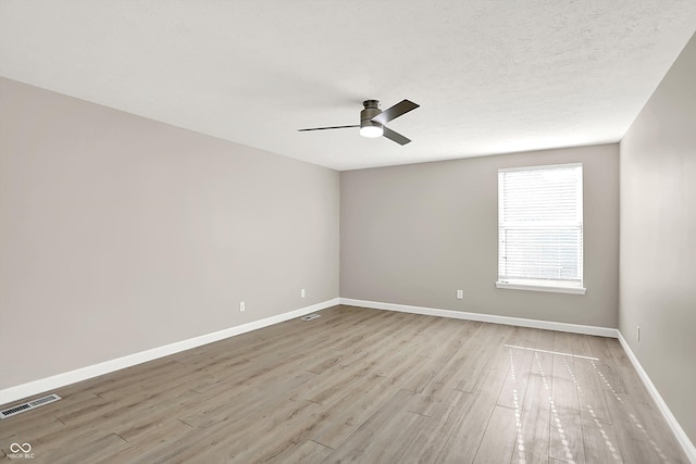 3345 Kilkenny Cir, Carmel, IN 46032 - unfurnished room featuring light wood finished floors and ceiling fan