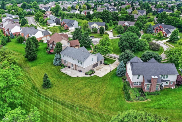 3345 Kilkenny Cir, Carmel, IN 46032 - aerial view of residential area