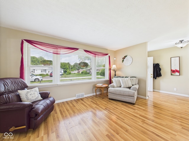 3809 N Glenwood Ave, Muncie, IN 47304 - living area featuring light wood finished floors and baseboards