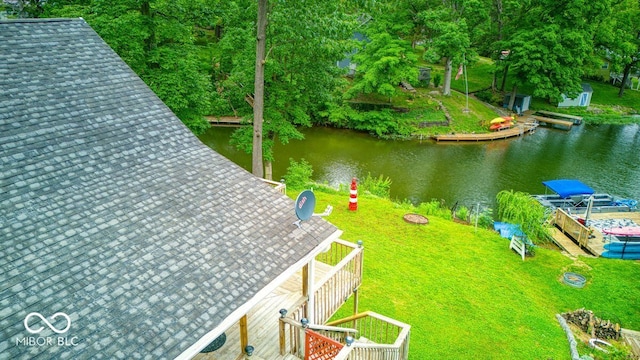 8635 S Providence Dr, Nineveh, IN 46164 - bird's eye view of a nearby body of water