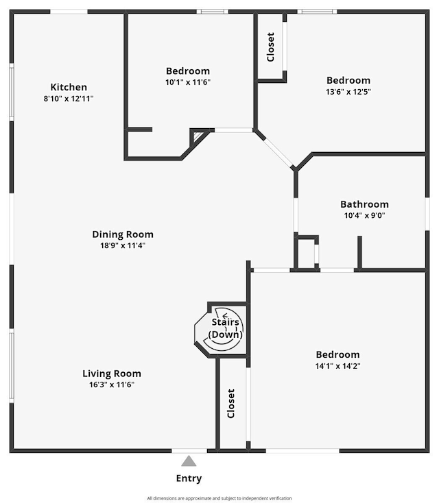 8635 S Providence Dr, Nineveh, IN 46164 - view of property floor plan