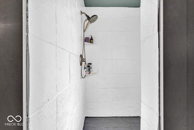 4046 N Park Ave, Indianapolis, IN 46205 - bathroom featuring a tile shower